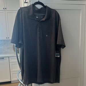 Eddie Bauer Men's Dark Gray Polo Shirt
